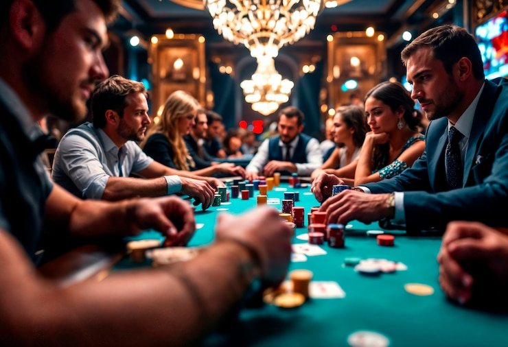 Permainan slot Microgaming dengan fitur bonus dan simbol liar aktif
